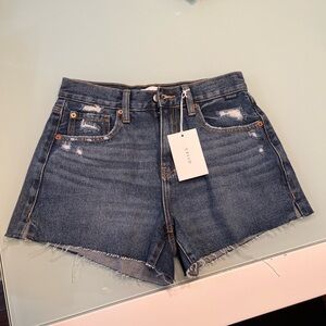 NWT Cello high rise Jean shorts